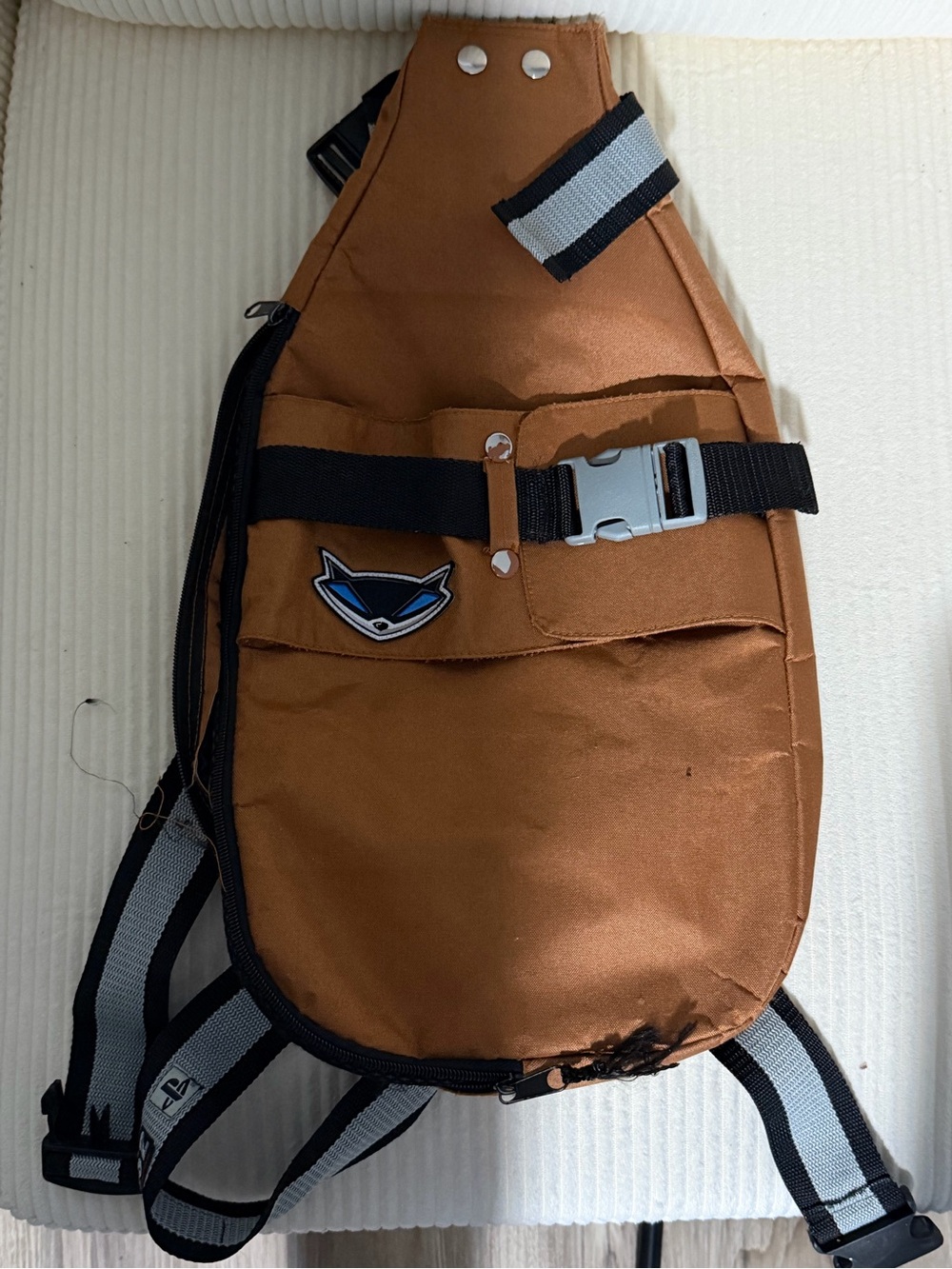 inFAMOUS 2 Special Edition Sling Backpack Brown PlayStation Bag